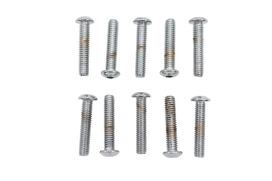 Colony BHC-845 Allen Button Head Screws, 5/16 inch x 1-1/2 inch, Chrome Finish by Colony