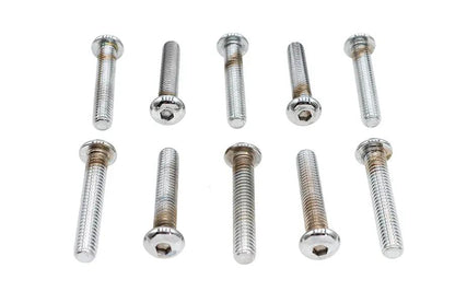 Colony BHC-846 Allen Button Head Screws, Chrome Finish, 5/16 inch x 1-3/4 inch by Colony