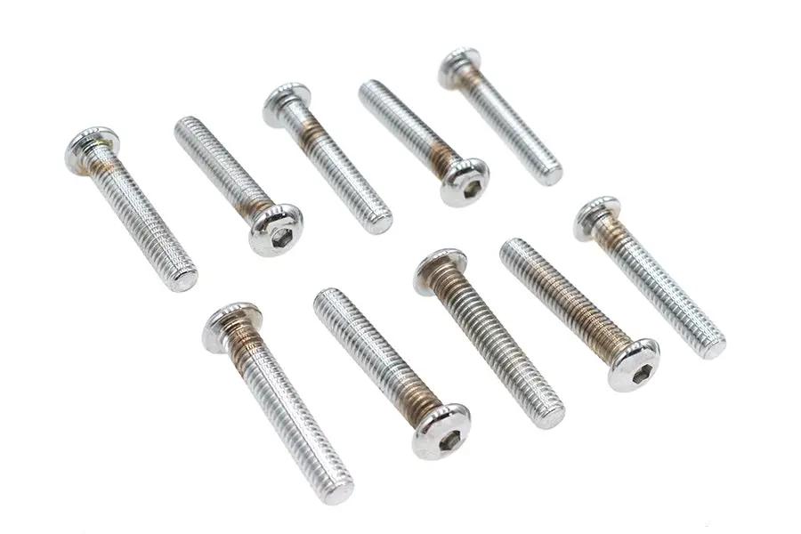 Colony BHC-846 Allen Button Head Screws, Chrome Finish, 5/16 inch x 1-3/4 inch by Colony