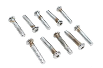 Colony BHC-846 Allen Button Head Screws, Chrome Finish, 5/16 inch x 1-3/4 inch by Colony
