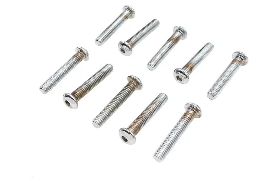 Colony BHC-846 Allen Button Head Screws, Chrome Finish, 5/16 inch x 1-3/4 inch by Colony