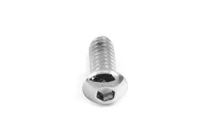 Colony BHC-850 Allen Button Head Screws, Chrome Finish, 3/8 inch-16 x 1 inch (Pack of 10) by Colony