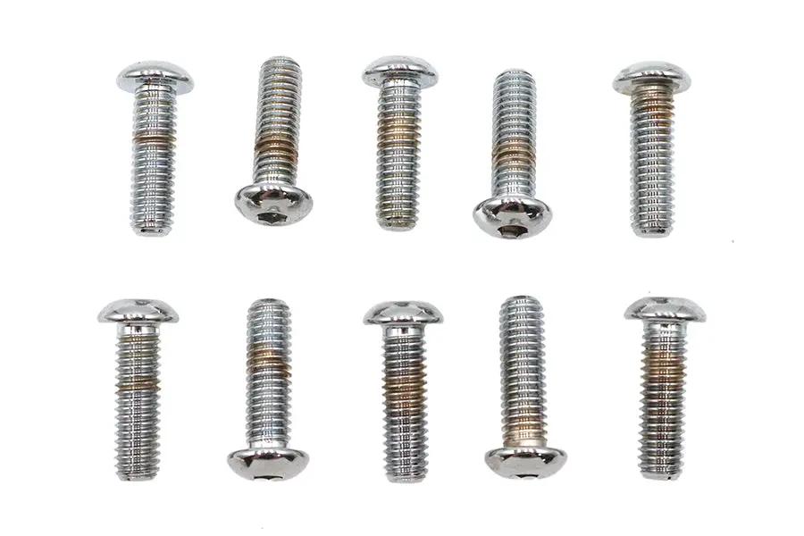 Colony BHC-851 Allen Button Head Screws, Chrome Finish, 3/8 inch x 1-1/4 inch by Colony