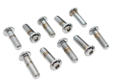 Colony BHC-851 Allen Button Head Screws, Chrome Finish, 3/8 inch x 1-1/4 inch by Colony