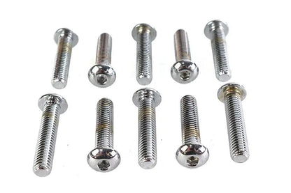 Colony BHC-853 Allen Button Head Screws, 3/8 inch-16 x 1-3/4 inch, Chrome Finish by Colony