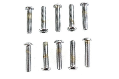 Colony BHC-853 Allen Button Head Screws, 3/8 inch-16 x 1-3/4 inch, Chrome Finish by Colony