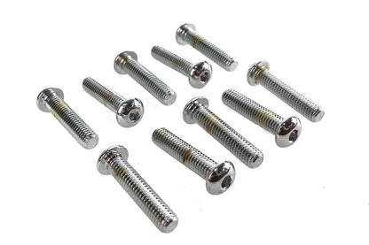 Colony BHC-853 Allen Button Head Screws, 3/8 inch-16 x 1-3/4 inch, Chrome Finish by Colony