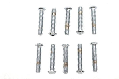 Gardner-Westcott Allen Button Head Screws Chrome 3/8 inch-16 x 2 inch, Coarse Thread, Pack of 10 by Gardner-Westcott