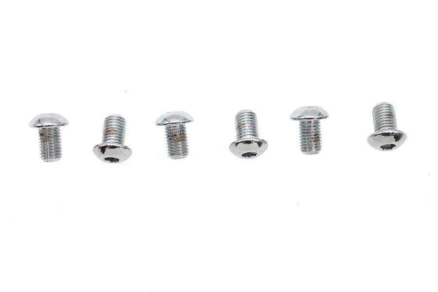 Colony BHC-812 Allen Button Head Screws, 1/16 inch x 1/2 inch Chrome Finish, Fine Threads by Colony
