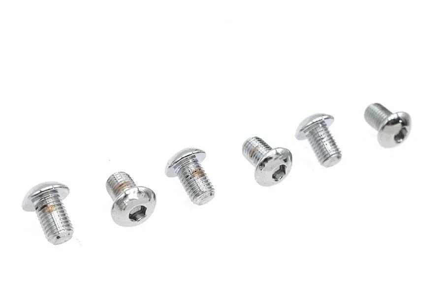 Colony BHC-812 Allen Button Head Screws, 1/16 inch x 1/2 inch Chrome Finish, Fine Threads by Colony