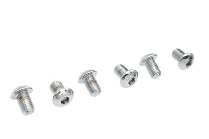 Colony BHC-812 Allen Button Head Screws, 1/16 inch x 1/2 inch Chrome Finish, Fine Threads by Colony