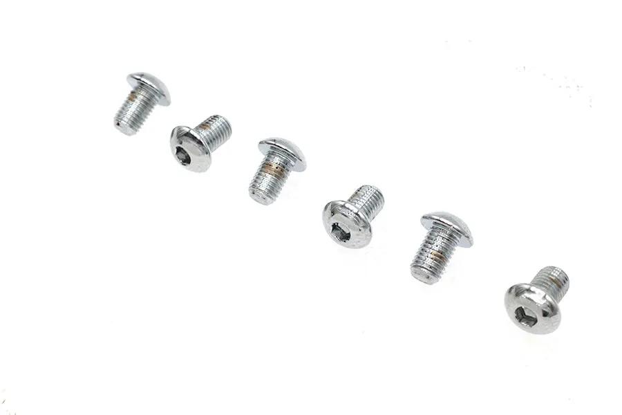 Colony BHC-812 Allen Button Head Screws, 1/16 inch x 1/2 inch Chrome Finish, Fine Threads by Colony