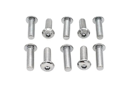 Colony BHC-814 Allen Button Head Screws, 5/16 inch x 1 inch, Chrome Finish by Colony