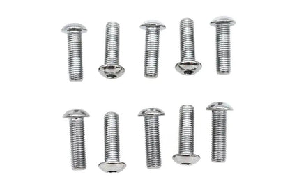 Colony BHC-814 Allen Button Head Screws, 5/16 inch x 1 inch, Chrome Finish by Colony