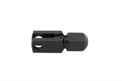 V-Twin Lower Brake Cable Clamp Black for Harley Davidson Spring Forks - Part 500G by V-Twin