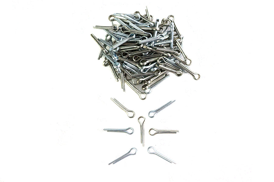 V-Twin Zinc Plated Cotter Pin 1/8 inch x 5/8 inch (Pack of 100)