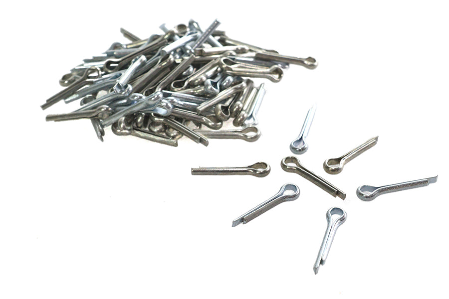 V-Twin Zinc Plated Cotter Pin 1/8 inch x 5/8 inch (Pack of 100)