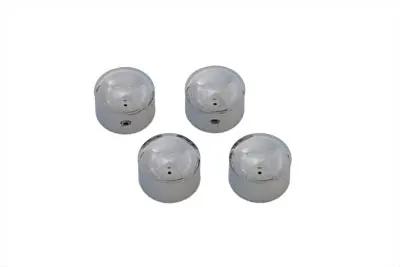 V-Twin Cylinder Headbolt Cover Set Chrome for Harley Davidson FLST (Part #72718S1) by V-Twin