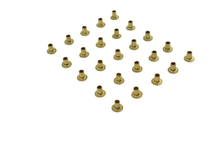 V-Twin A-8226 Brass Clutch Rivets - 3/16 inch Diameter x 11/32 inch Countersunk Head for Harley Davidson FL Models by V-Twin