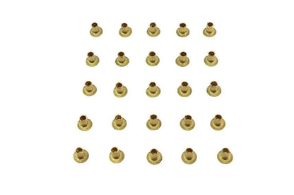 V-Twin A-8226 Brass Clutch Rivets - 3/16 inch Diameter x 11/32 inch Countersunk Head for Harley Davidson FL Models by V-Twin