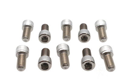 V-Twin 1/4 Inch-28 x 1/2 Inch Stainless Steel Socket Cap Screw