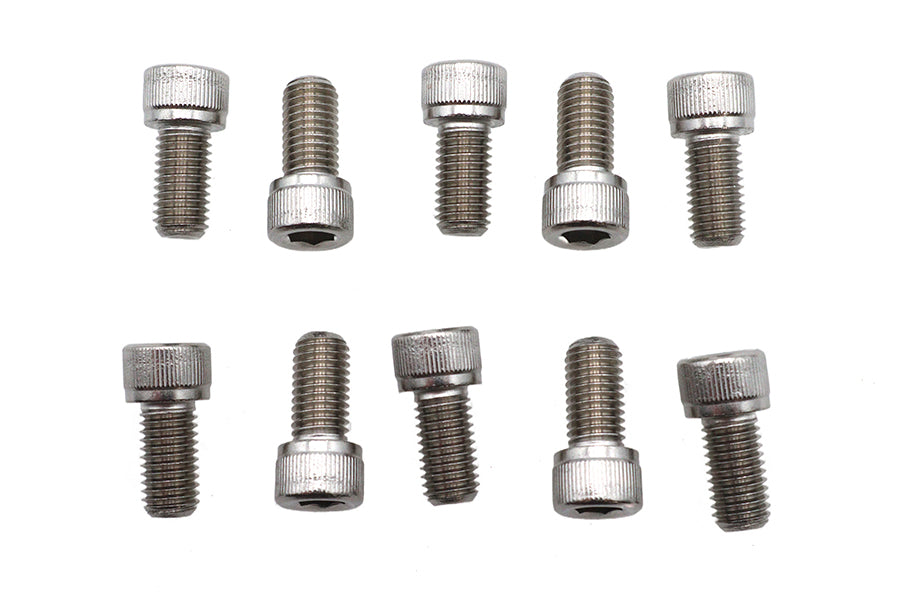 V-Twin 1/4 Inch-28 x 1/2 Inch Stainless Steel Socket Cap Screw