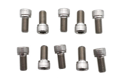 V-Twin 1/4 Inch-28 x 1/2 Inch Stainless Steel Socket Cap Screw