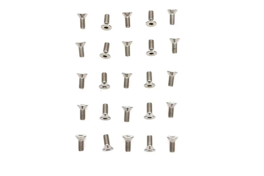 V-Twin Stainless Steel Master Cylinder Reservoir Screw for Harley Davidson FX, FL, XL (1982-1985) by V-Twin