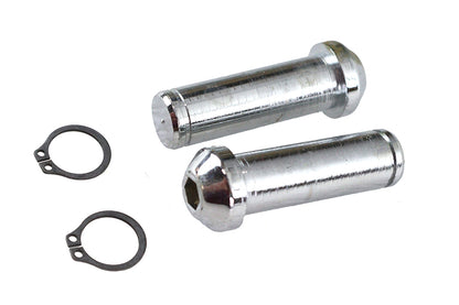 V-Twin Chrome Socket Lever Pin Set for Harley Davidson FLT Models