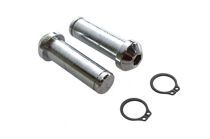 V-Twin Chrome Socket Lever Pin Set for Harley Davidson FLT Models