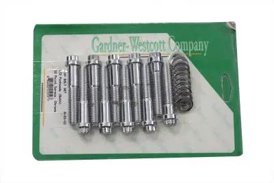 Gardner-Westcott A-31-11 Chrome Cylinder Headbolt Set for Early Style STD Heads by Gardner-Westcott