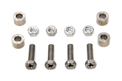 V-Twin Battery Terminal Hardware Kit with 10mm Hex Head Bolts, Part #25-6143-A