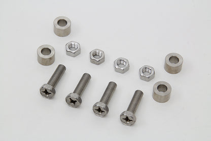 V-Twin Battery Terminal Hardware Kit with 10mm Hex Head Bolts, Part #25-6143-A