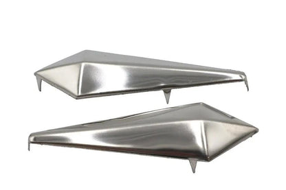 V-Twin Nickel Spear Saddlebag Spots - Classic Motorcycle Accessories by V-Twin