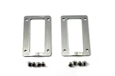 V-Twin Polished Stainless Steel Rear Axle Protector Plates for Harley Davidson FL (1946-1955) by V-Twin