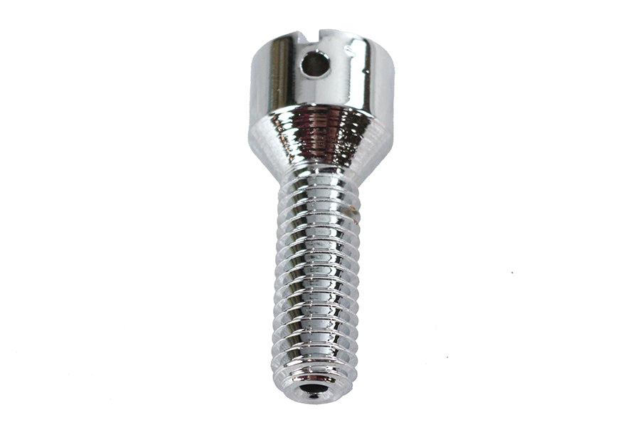 V-Twin Transmission Case Vent Screw Chrome for Harley Davidson EL and FL Models