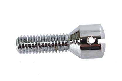 V-Twin Transmission Case Vent Screw Chrome for Harley Davidson EL and FL Models