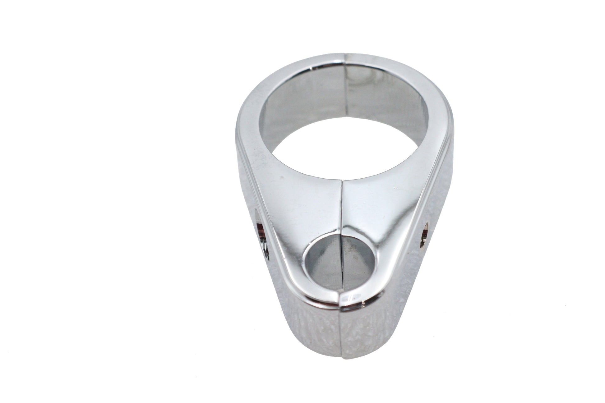 V-Twin Chrome Clutch Cable Clamp 1-1/8 inch Inner Diameter