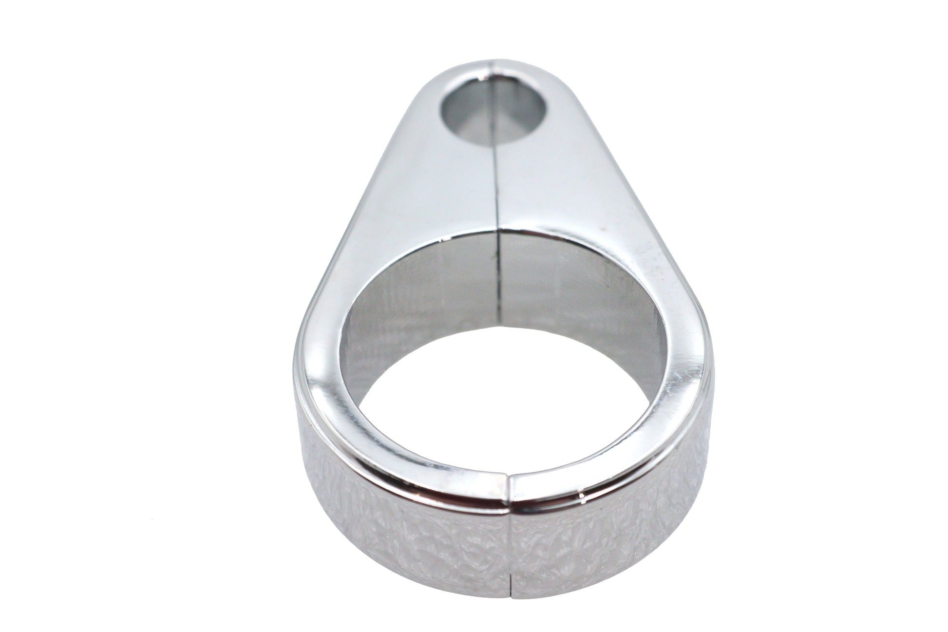 V-Twin Chrome Clutch Cable Clamp 1-1/8 inch Inner Diameter