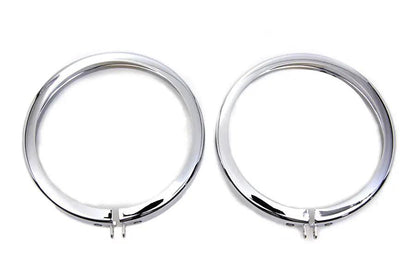 V-Twin Spotlamp Collar Set for Harley Davidson FL Models (1964-1973) by V-Twin