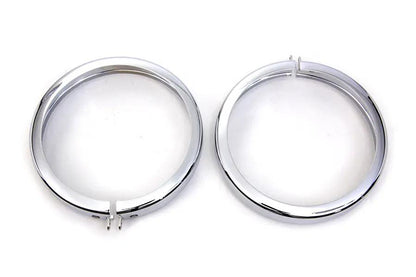 V-Twin Spotlamp Collar Set for Harley Davidson FL Models (1964-1973) by V-Twin