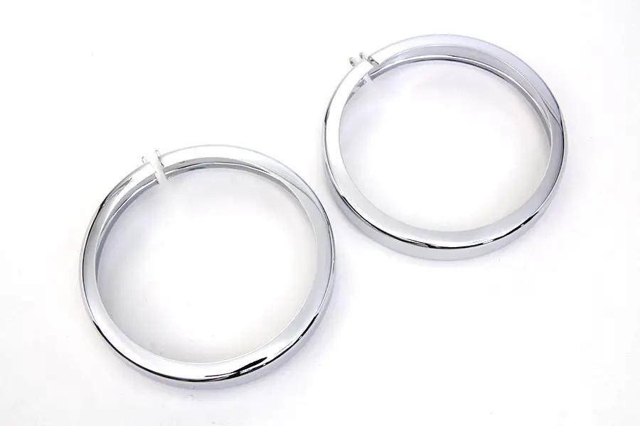 V-Twin Spotlamp Collar Set for Harley Davidson FL Models (1964-1973) by V-Twin