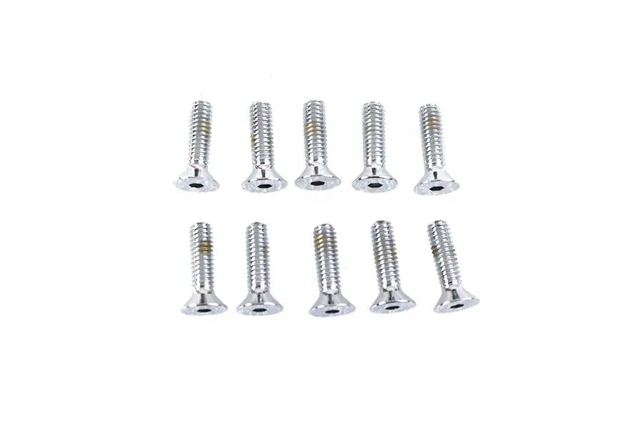 Harley Davidson Handlebar Master Cylinder Cover Screw - Pack of 10 | OEM Part 141232 by V-Twin
