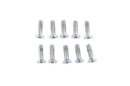 Harley Davidson Handlebar Master Cylinder Cover Screw - Pack of 10 | OEM Part 141232 by V-Twin
