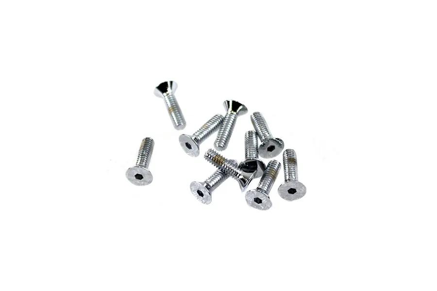 Harley Davidson Handlebar Master Cylinder Cover Screw - Pack of 10 | OEM Part 141232 by V-Twin