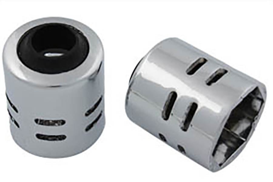 V-Twin Chrome Spark Plug Cover for Harley Davidson Big Twin 14mm Pre-1999 Models - Part 37-8952
