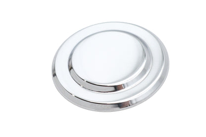 V-Twin Chrome 1.47 Inch Diameter Front Brake Caliper Insert for Harley Davidson FXST