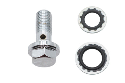 V-Twin Banjo Brake Hose Bolt Kit 12mm, Part Number 7271