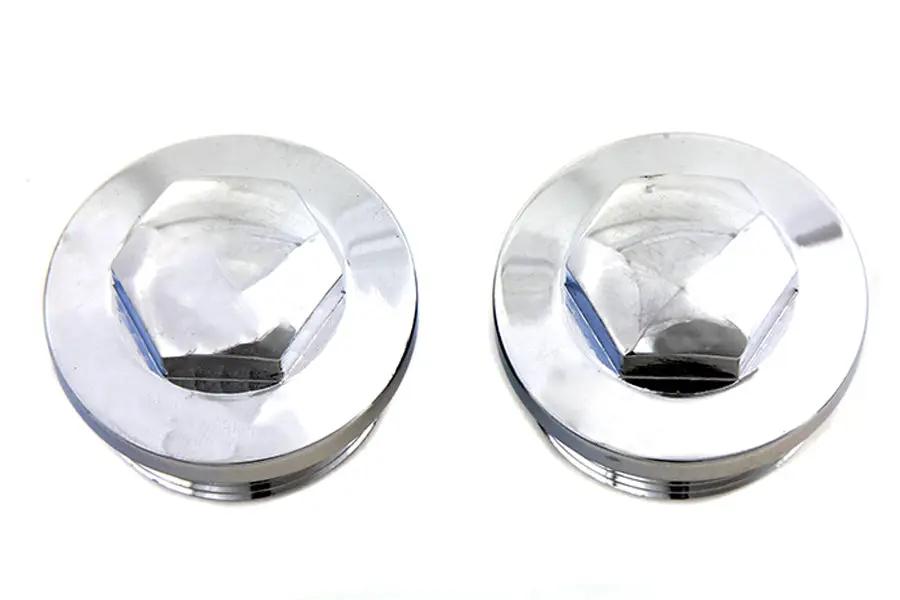 V-Twin Primary Cap Set Chrome for Harley Davidson XL (1986-1990) by V-Twin