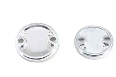 V-Twin Primary Cover Chrome Inspection Cover Set for Harley Davidson XL 1991-1993 by V-Twin